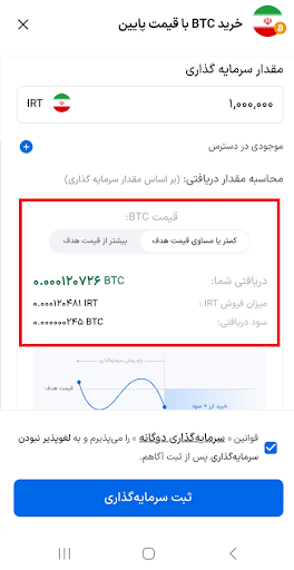 استفاده از دوال اینوستمنت در موبایل